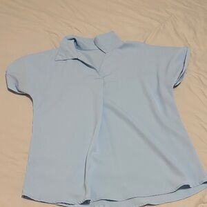 Light Blue Women's Top
